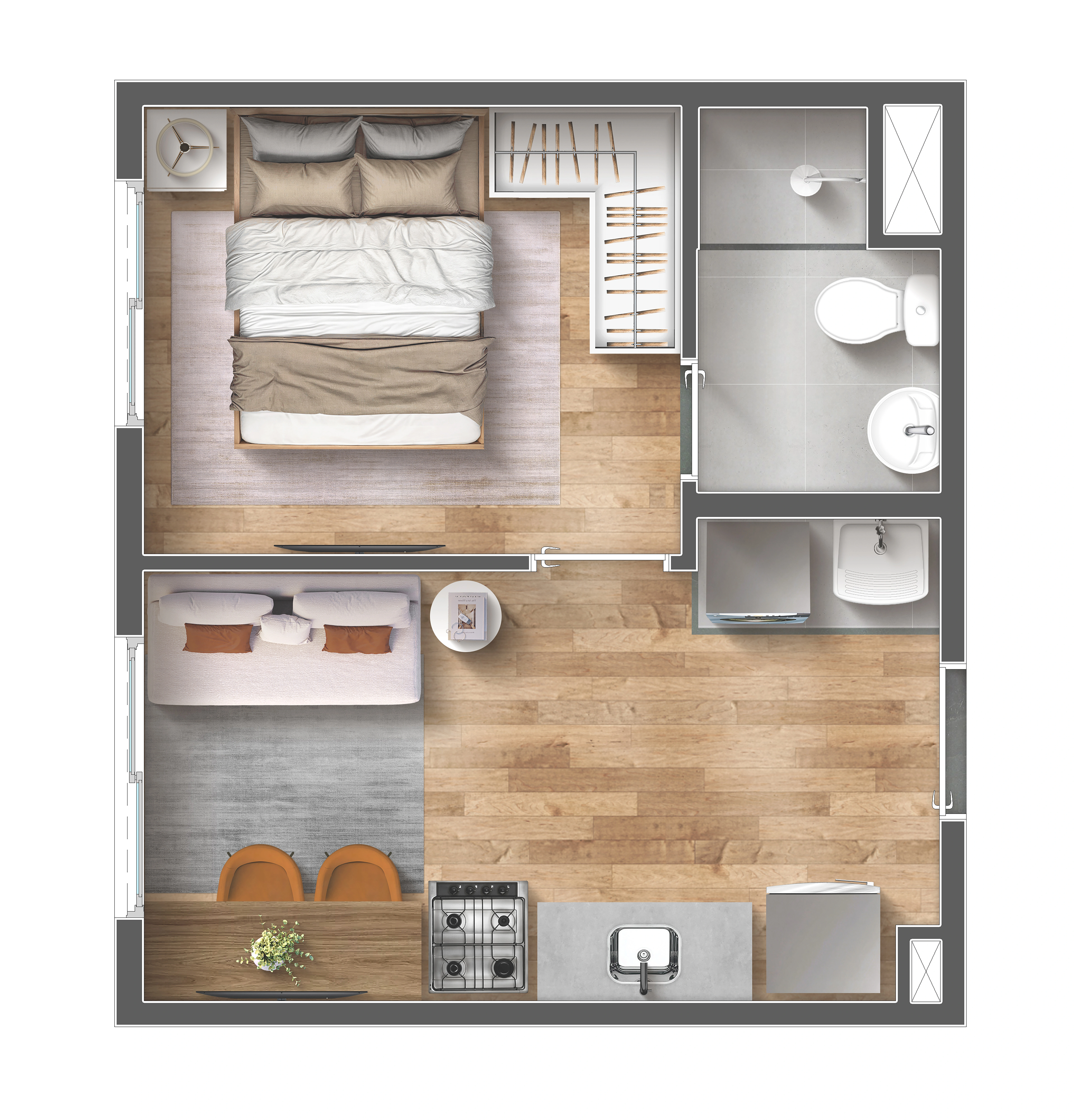 24m²