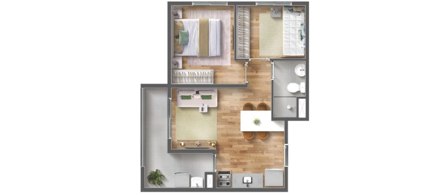 42 m²