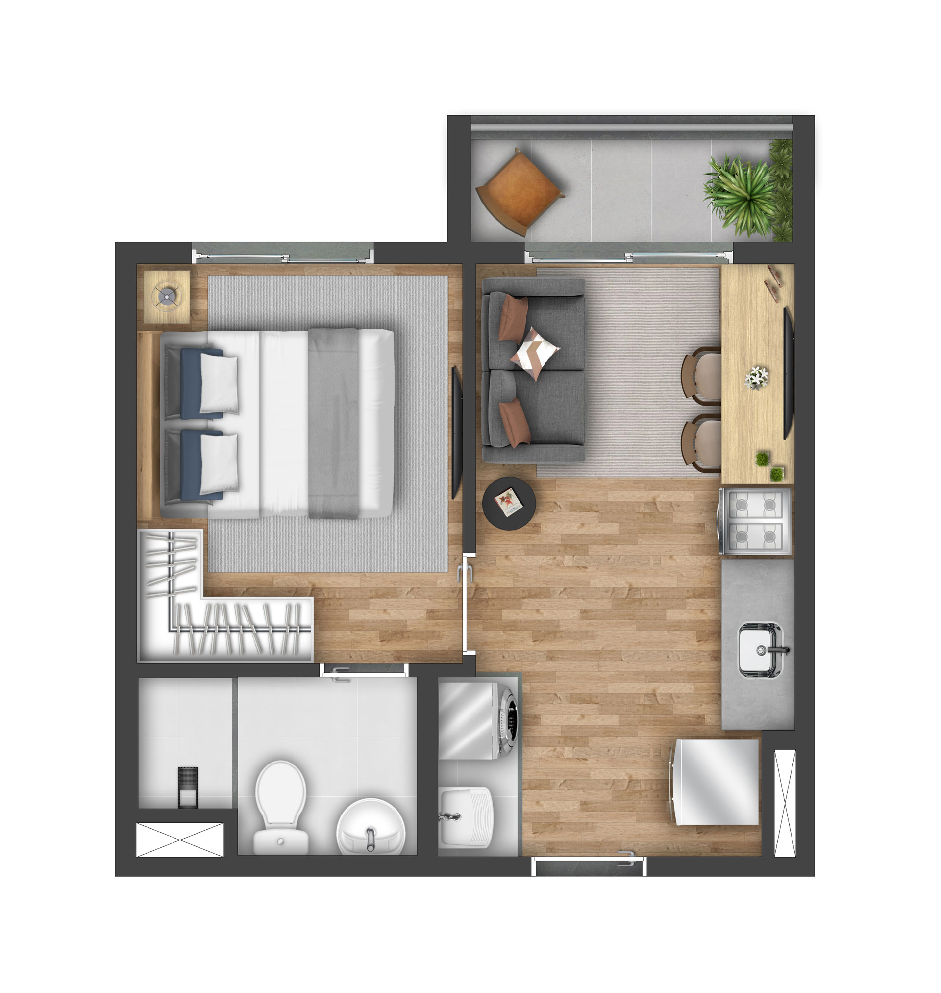 Planta oficial 27 m²