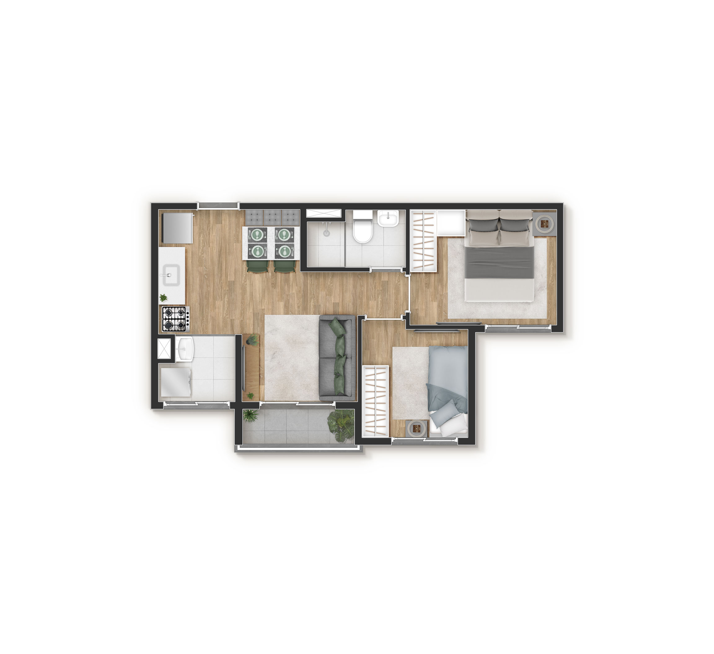 Planta oficial 37 m²