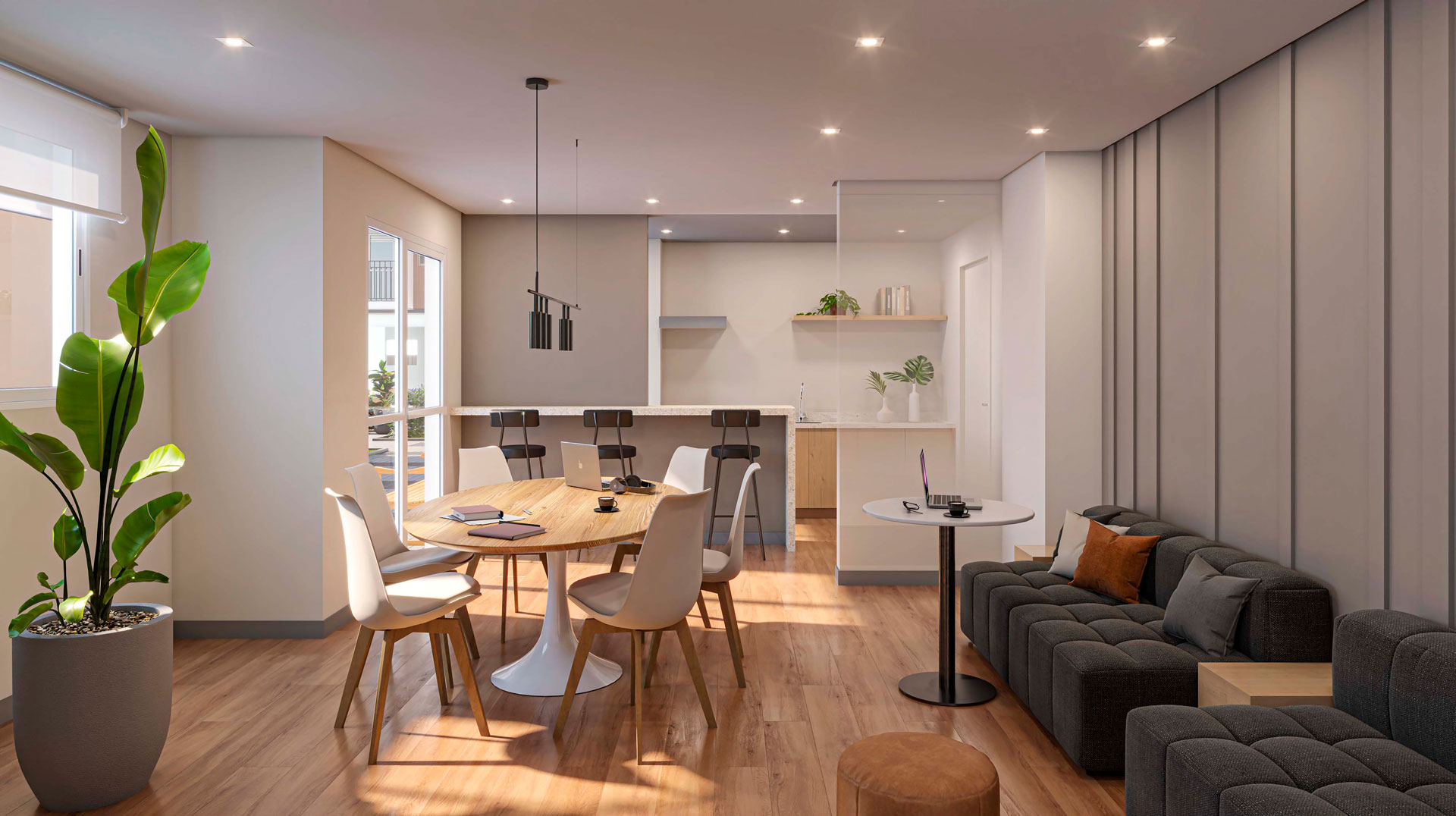 Espaço Gourmet/ Coworking 