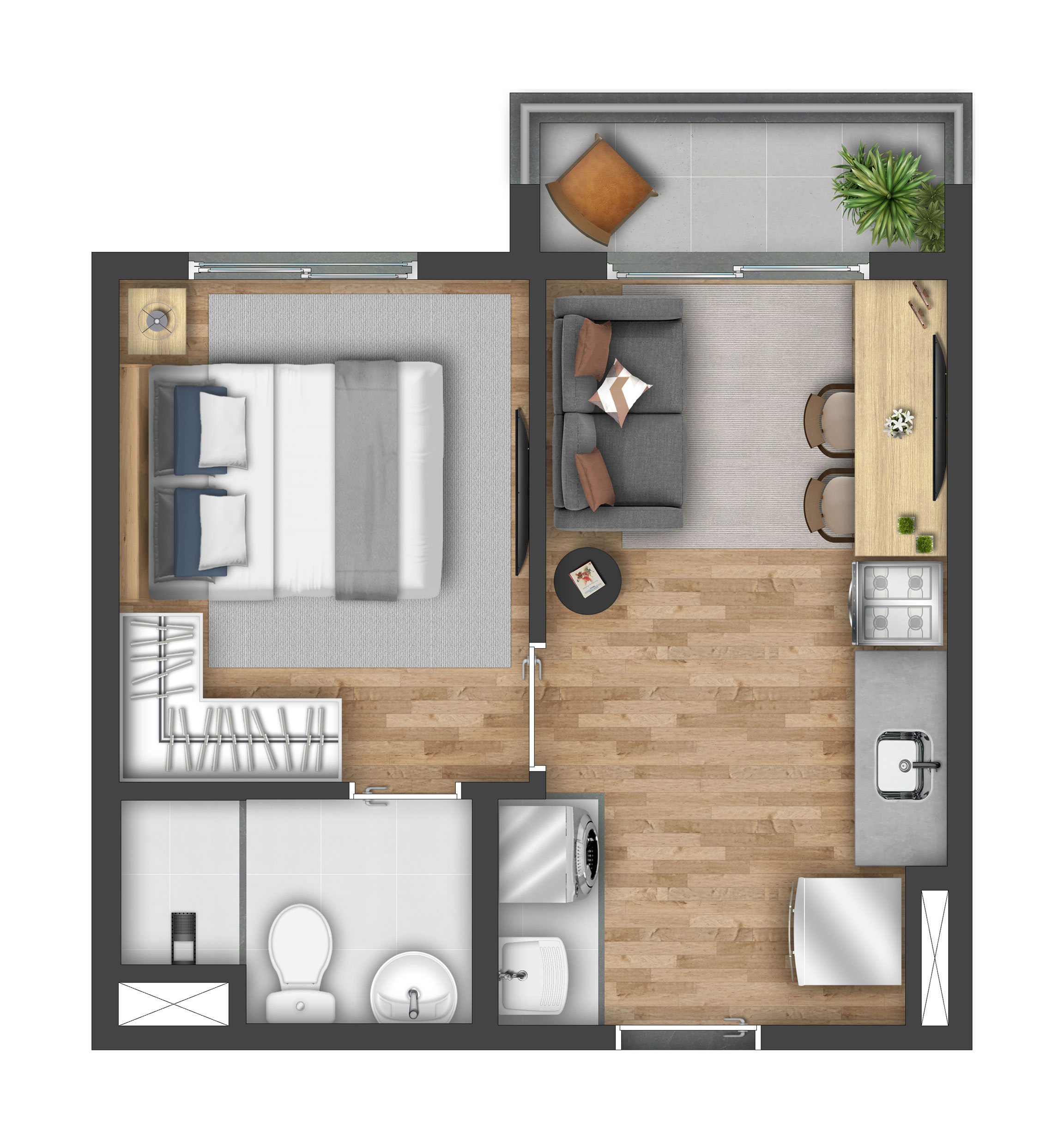 Planta oficial 26 m²