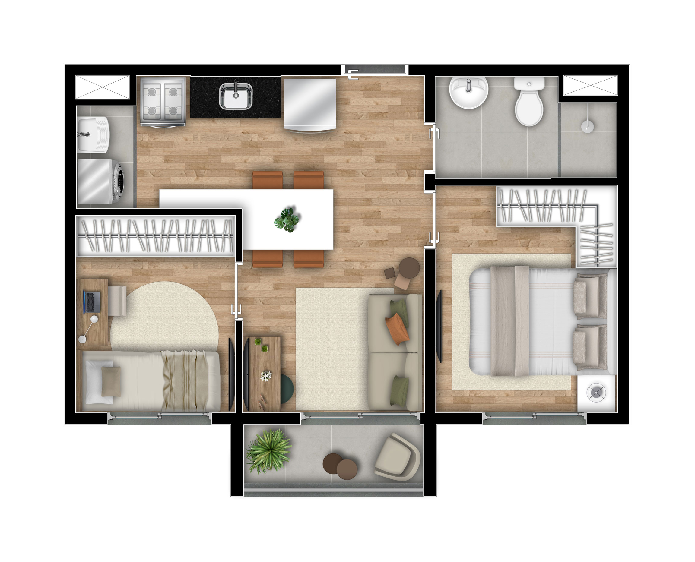 Planta oficial 37 m²