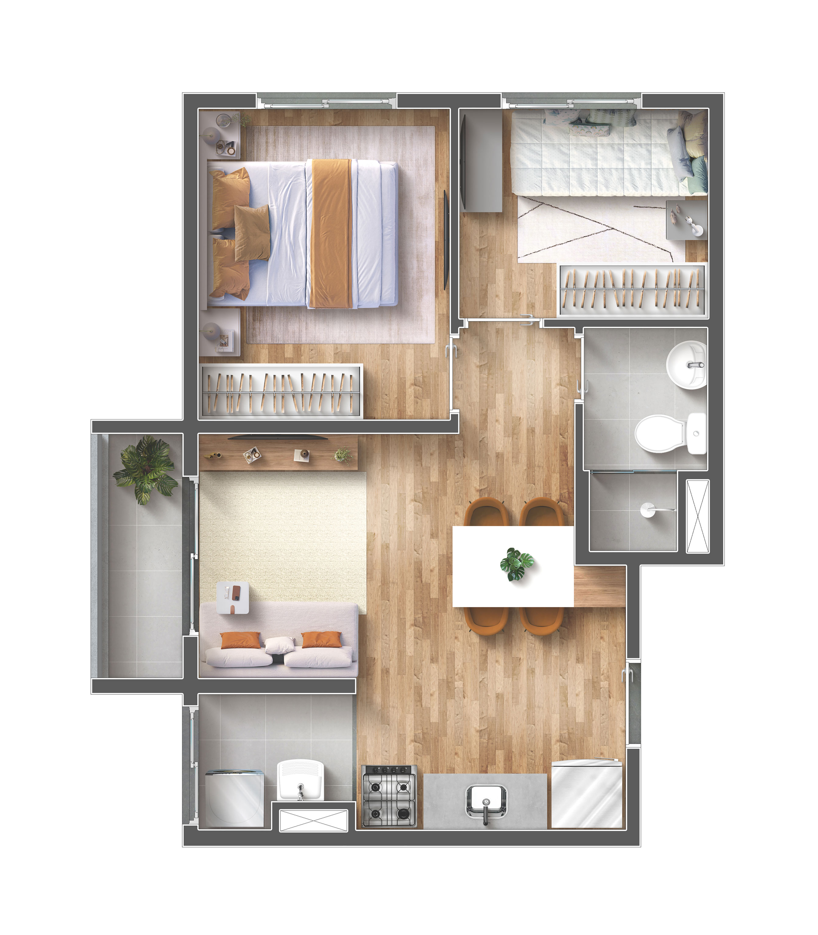 Planta oficial 39 m²