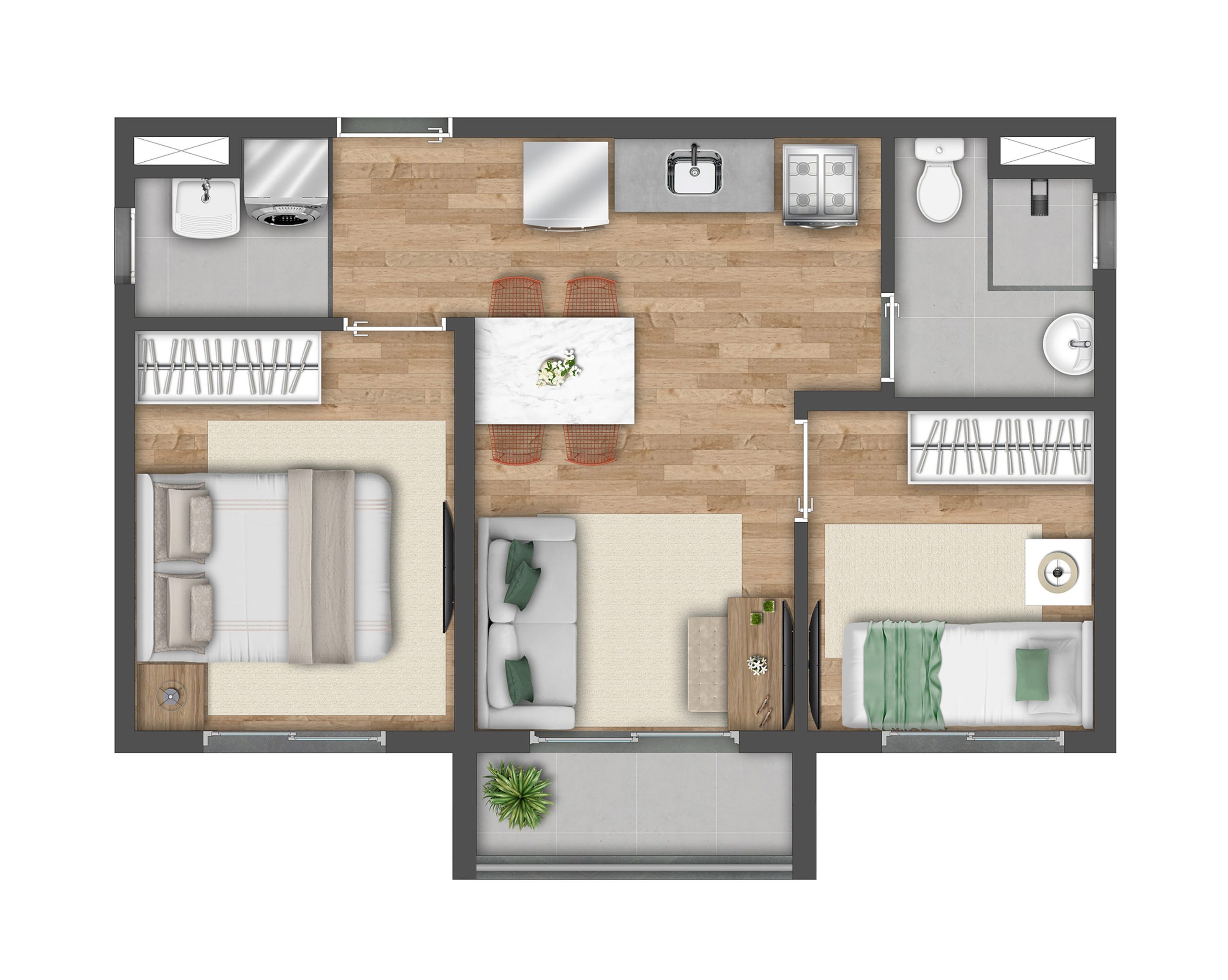 Planta oficial 37 m²