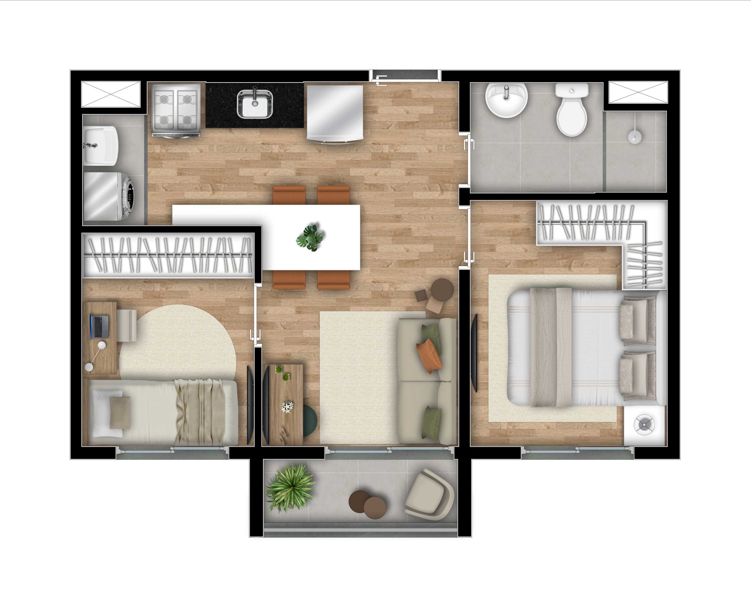 Planta oficial 37 m²