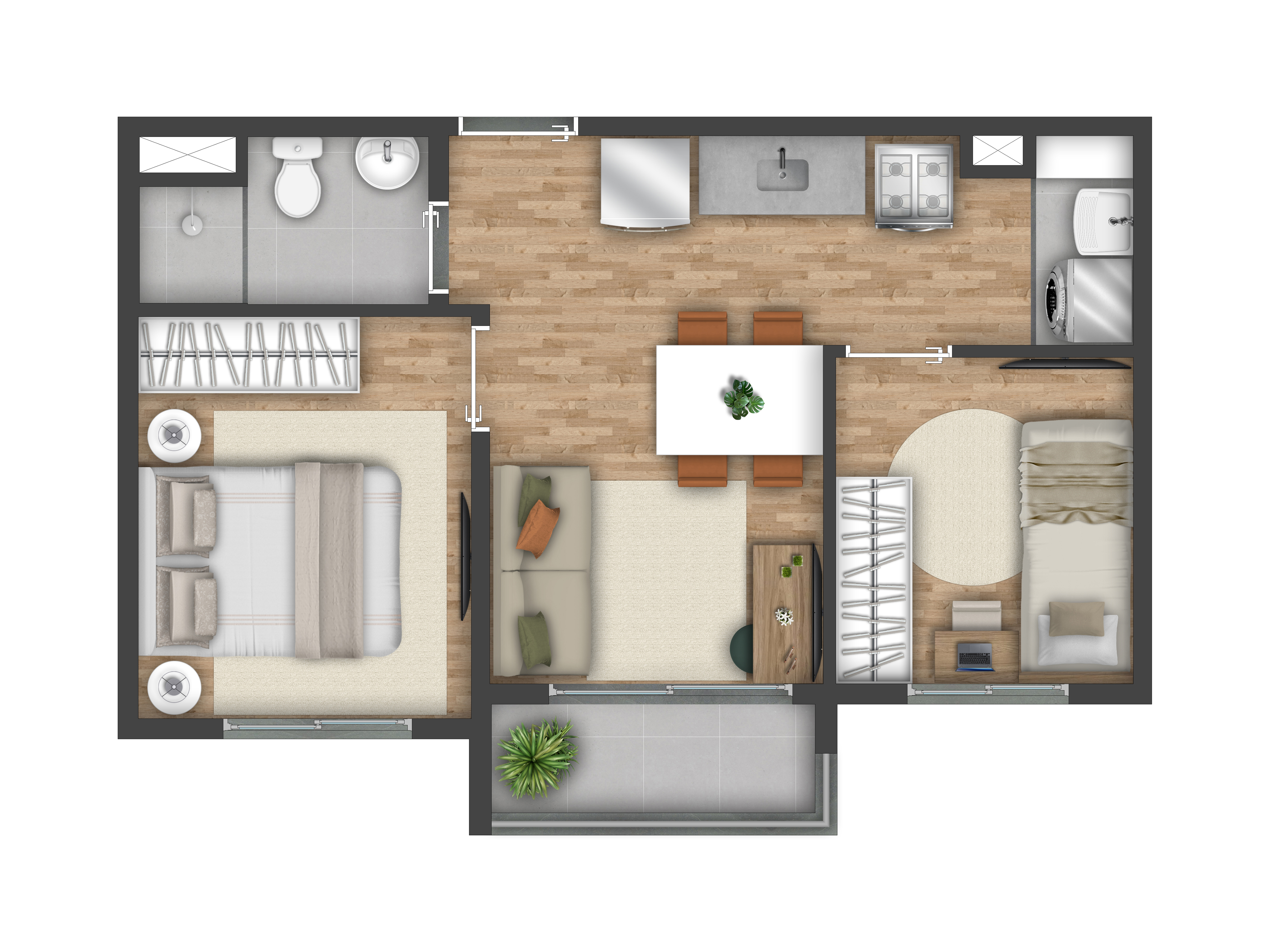 32m²