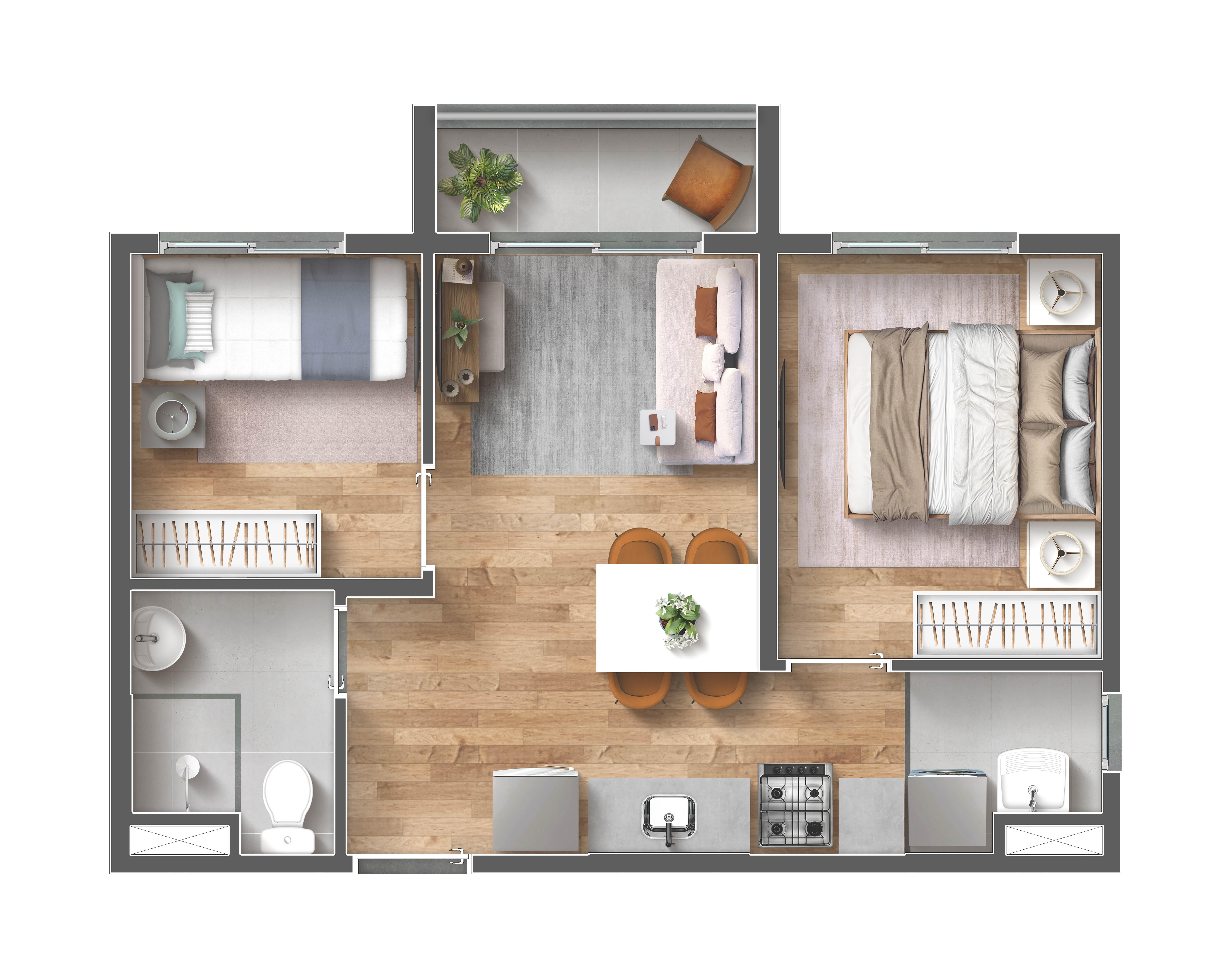 Planta oficial 37 m²