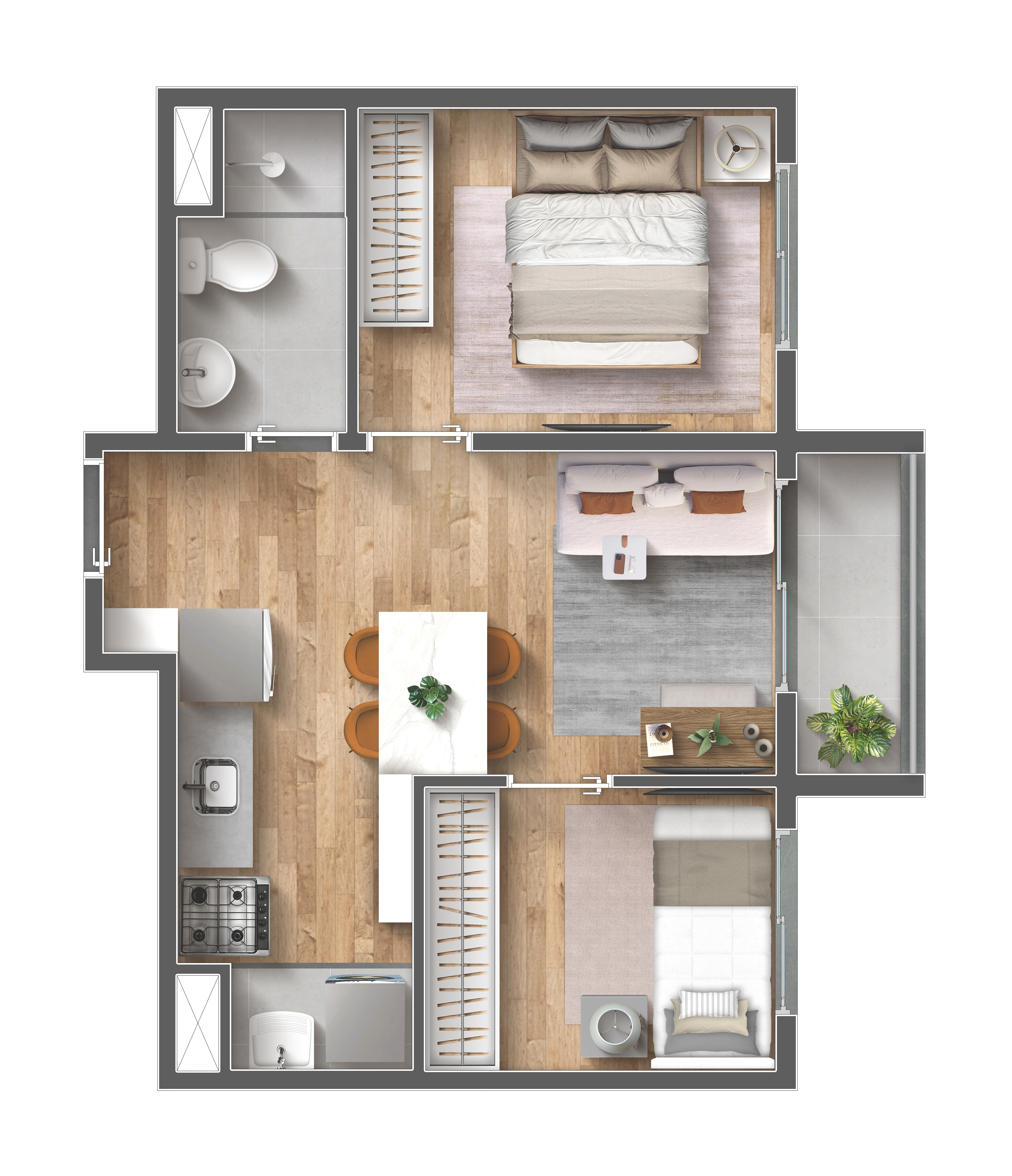 Planta oficial 38 m²
