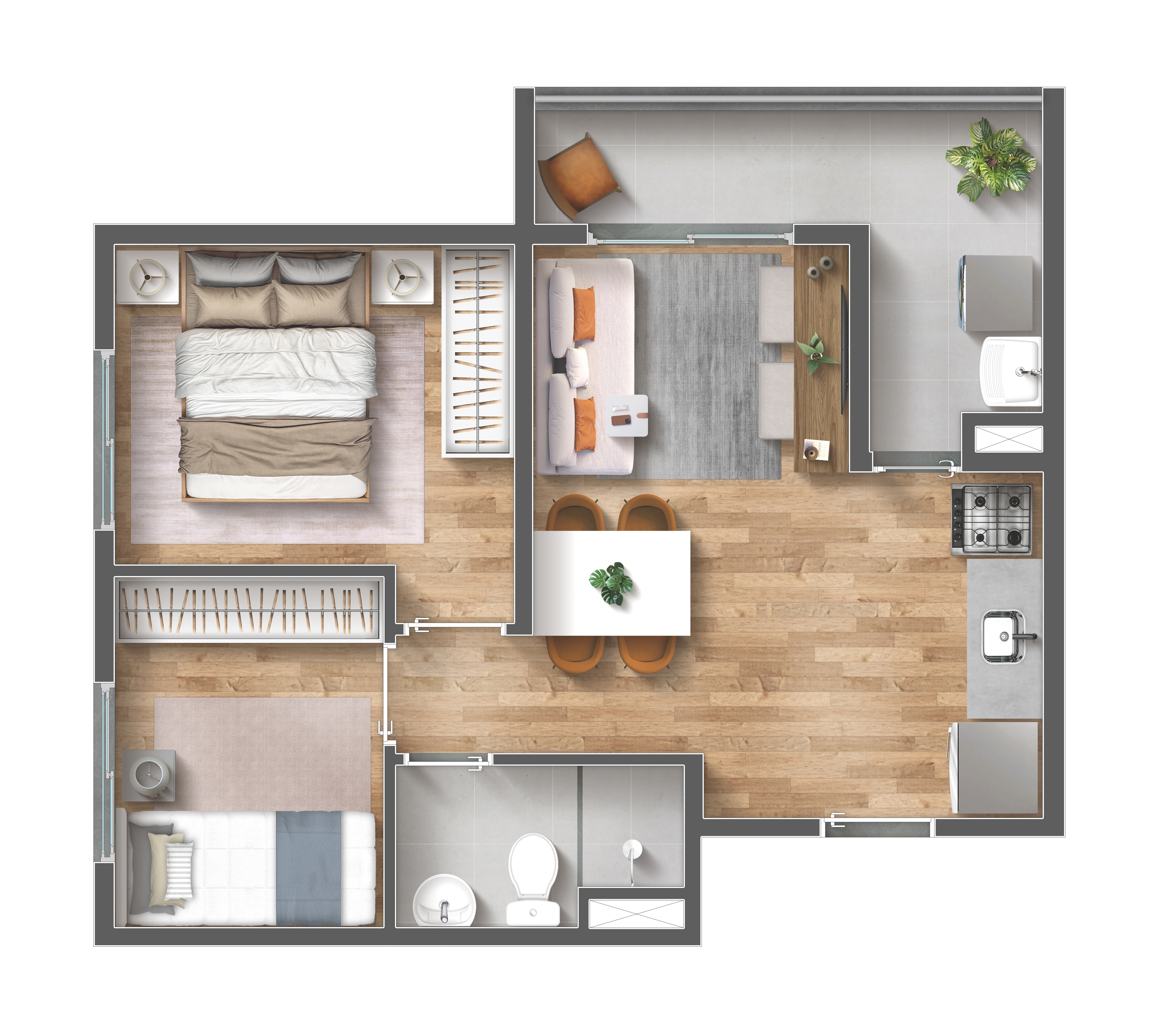 Planta oficial 42 m²